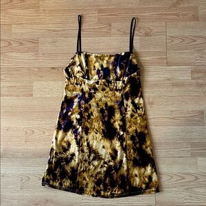 UO Velvet Mini Dress (S)